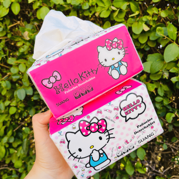 Lote de 12 pañuelos Originales Hello Kitty