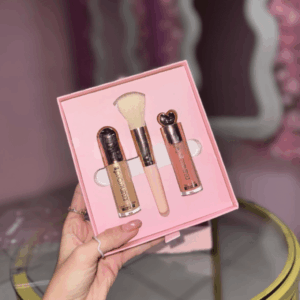 Set 3 en 1 (rubor + brocha + iluminador)