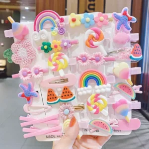Set de 14 Pinches Kawaii