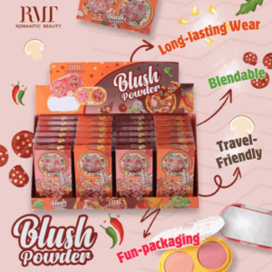Paleta Doble Blush con espejo Pizza