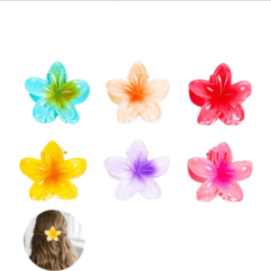 Lote de 60 miniganchetas Hawaiana (4cm)