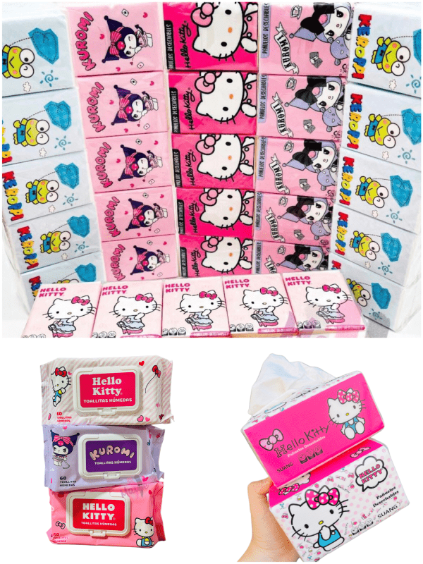 Lote de 120 Poductos Sanrio Original