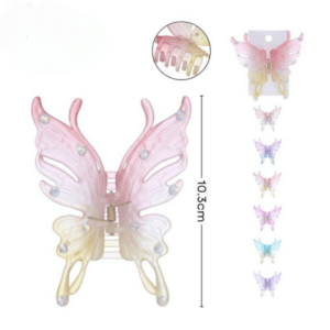 Docena gancheta Mariposa Brillitos