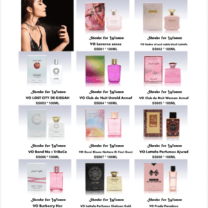 Lote de 10 Perfumes 100(ml) Dupes Aromas Virales Mujer