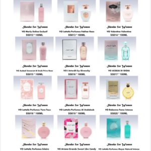Lote de 10 Perfumes 100(ml) Dupes Aromas Virales Mujer